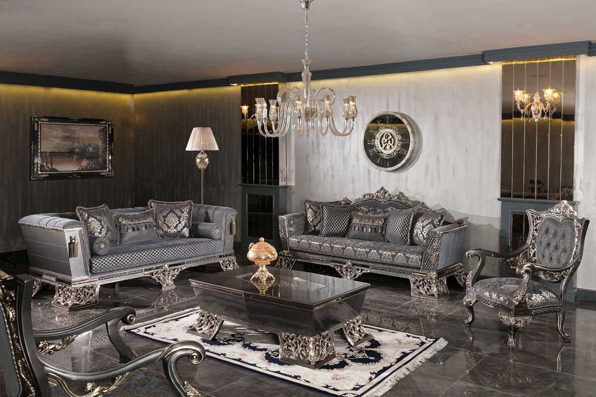 Klassisches Sofa-Set Zumrut