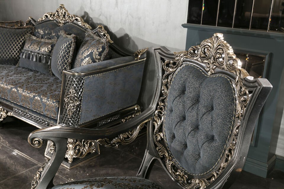 Klassisches Sofa-Set Zumrut