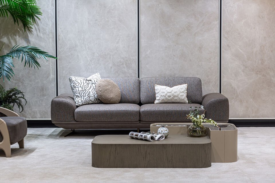 Merlot Modern Sofa Set