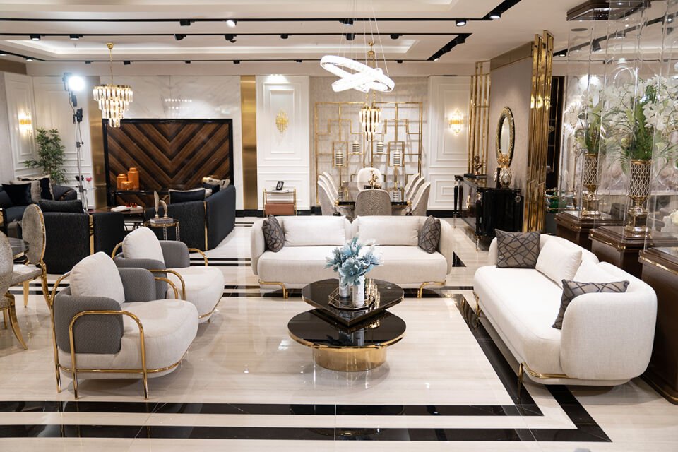 Luxuriöses Sofa-Set „Lissabon“