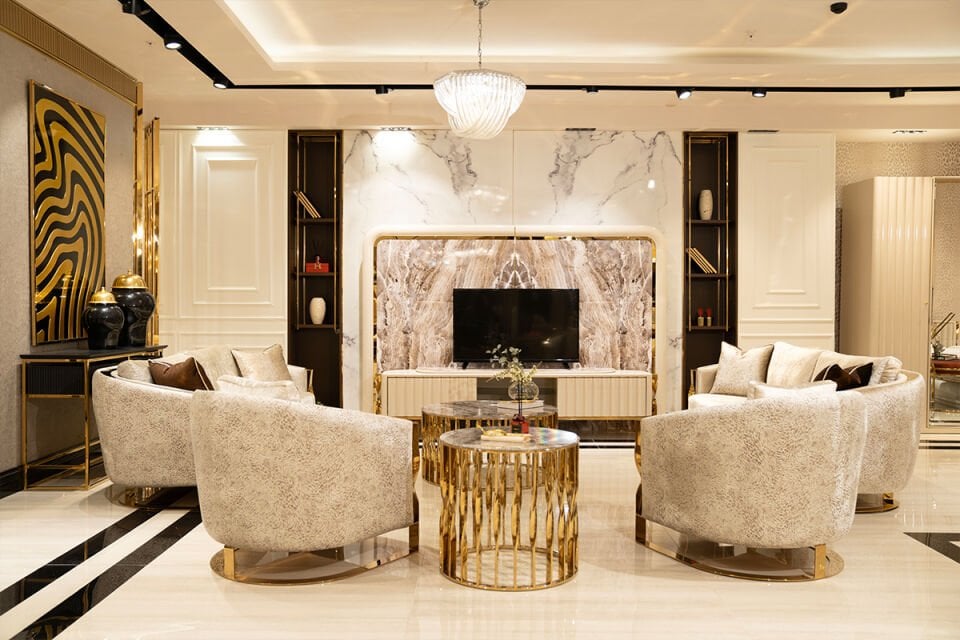 Luna Luxury Sofa Set