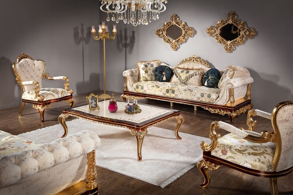 Klassisches Sofa-Set „Nazar“