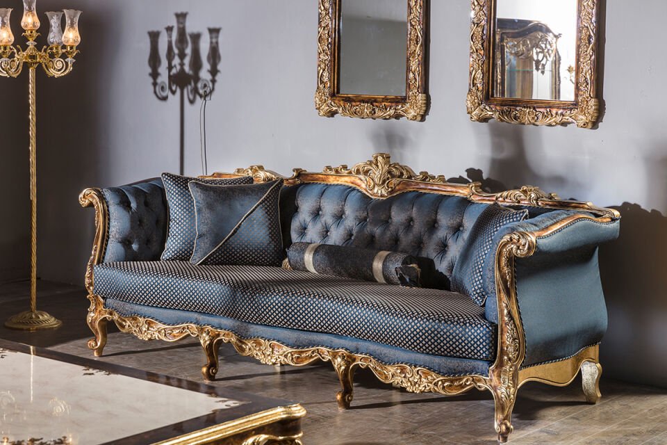 Zumra Classic Sofa Set