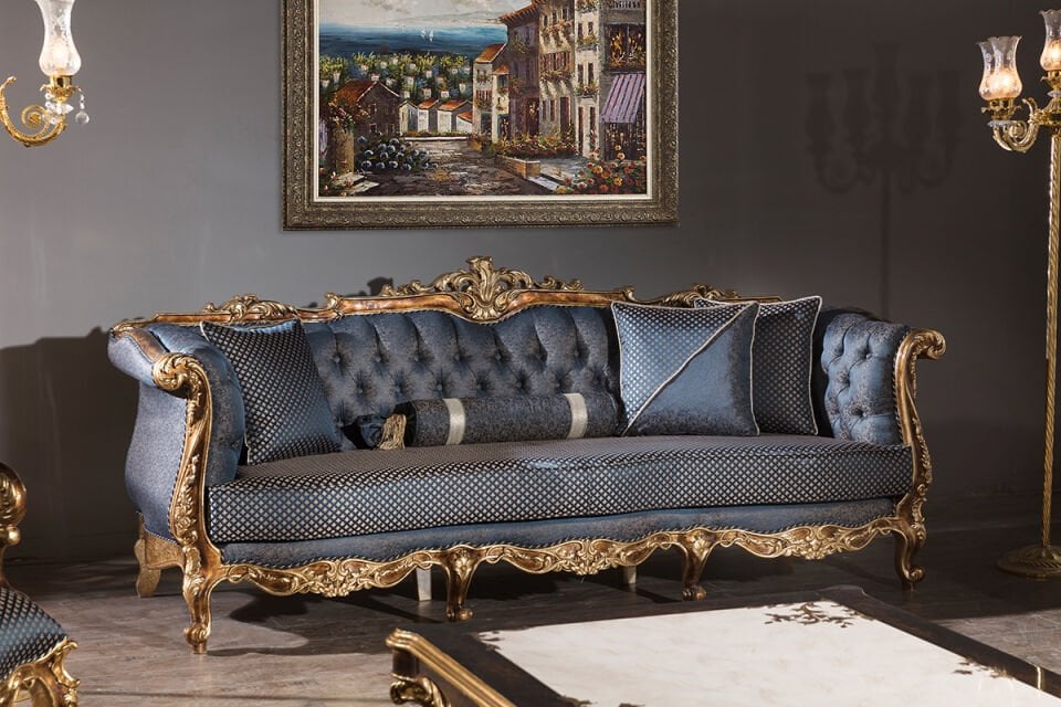Zumra Classic Sofa Set