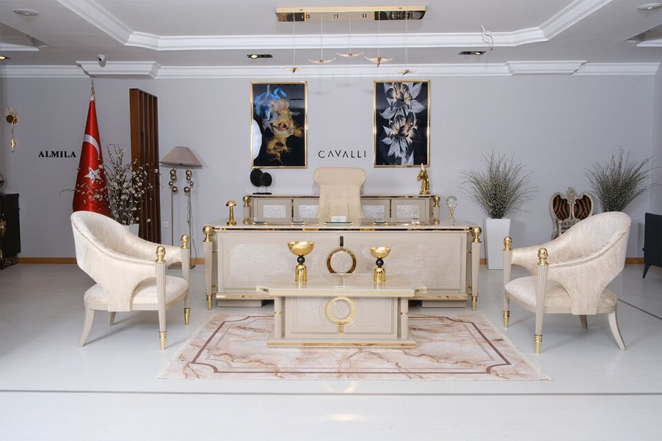 Cavalli Lüks Ofis Mobilyaları