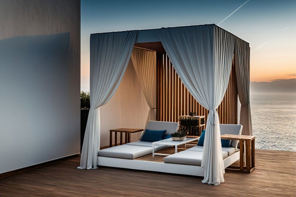Kapadokya Ahşap Gazebo
