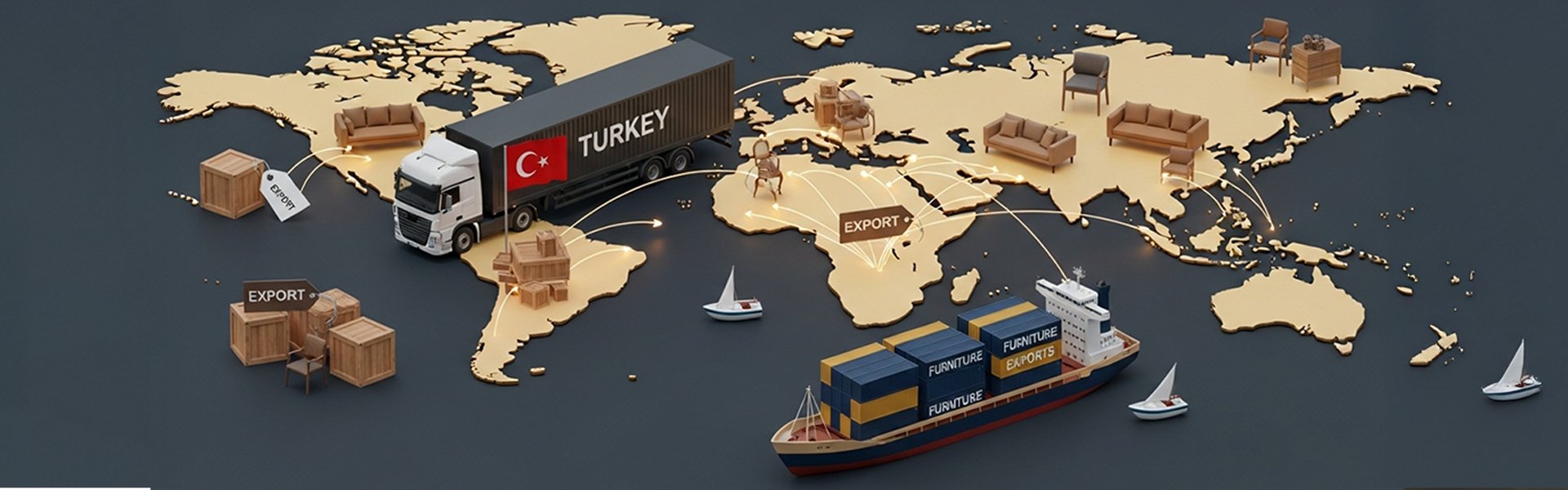 DÜNYA ÇAPINDA TESLİMAT